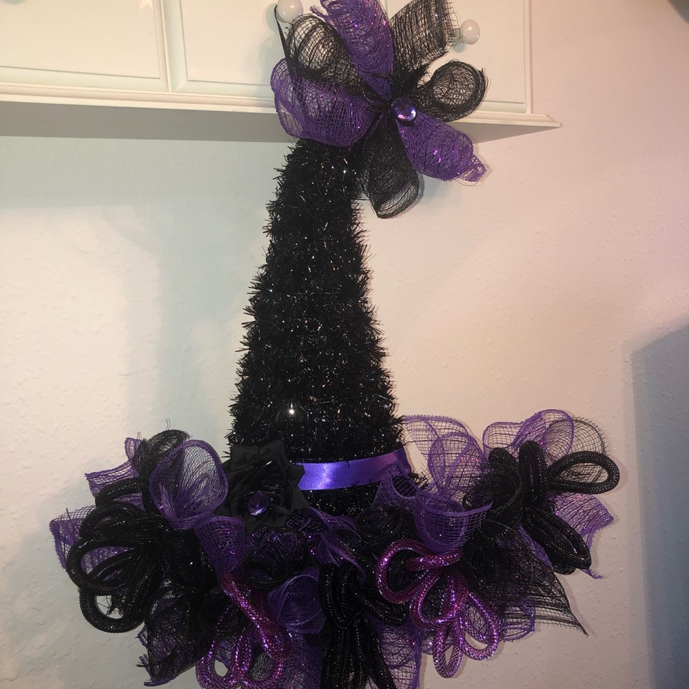 Witches Hat wall hanging